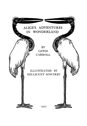 Alice's Adventures in Wonderland - Millicent Sowerby