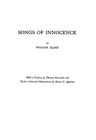 Songs of Innocence - Honor C Appleton