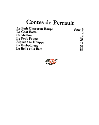 Contes de Perrault - Margaret Tarrant