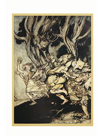 Comus - Arthur Rackham