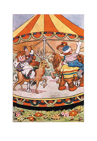 Raggedy Ann and Betsy Bonnet String - Johnny Gruelle