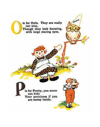 Raggedy Ann's Alphabet Book - Johnny Gruelle