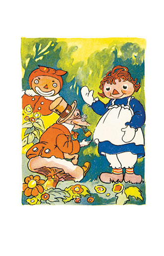 Raggedy Ann and the Hoppy Toad - Johnny Gruelle