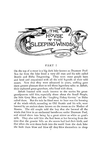 The House of the Sleeping Winds - Nannie Preston