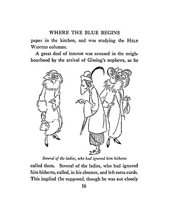 Where The Blue Begins - Arthur Rackham