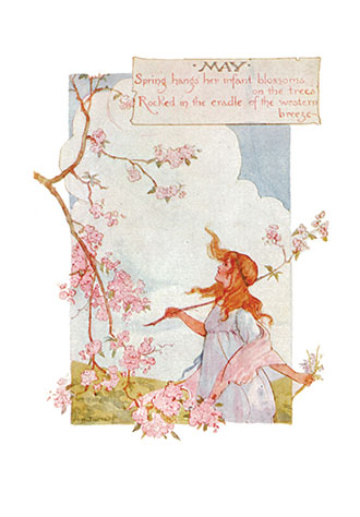 A Picture Birthday - Margaret W. Tarrant