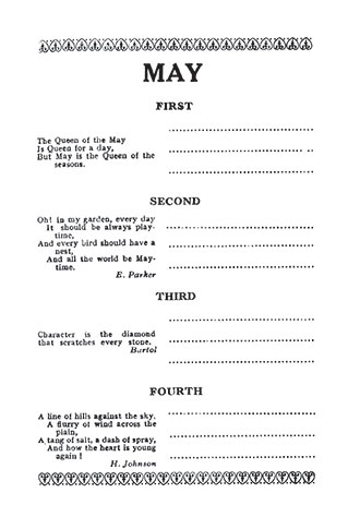 A Picture Birthday - Margaret W. Tarrant