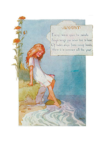 A Picture Birthday - Margaret W. Tarrant