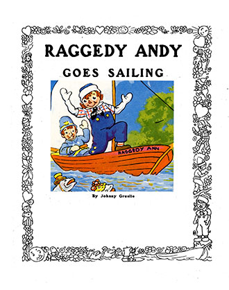 Raggedy Andy Goes Sailing - Johnny Gruelle