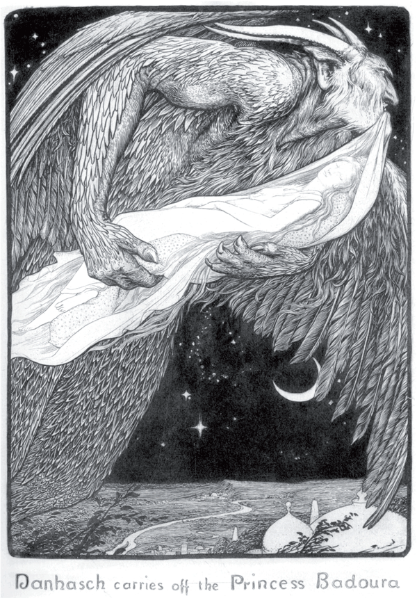 Fairy Tales From The Arabian Nights - Illustration by John D. Batten