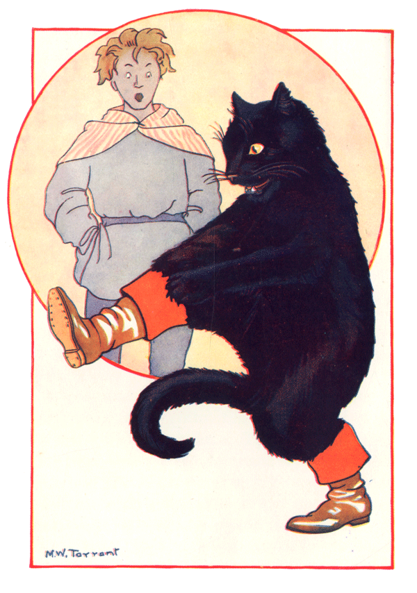 Puss in Boots illustration by Margaret Tarrent