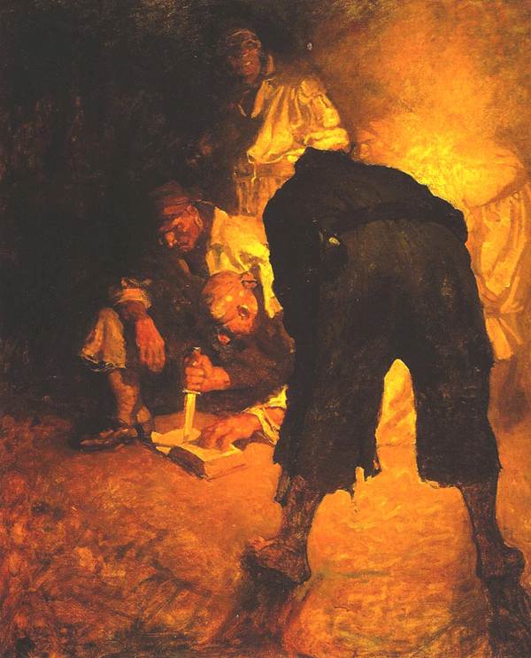 Treasure Island - Illustrations by N. C. Wyeth