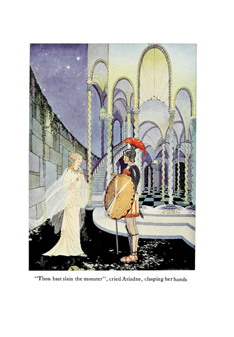 Tanglewood Tales – by Nathaniel Hawthorne illustrated by Virginia Frances Sterrett - 5