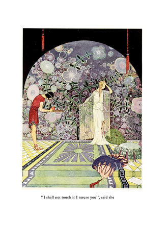 Tanglewood Tales – by Nathaniel Hawthorne illustrated by Virginia Frances Sterrett -1