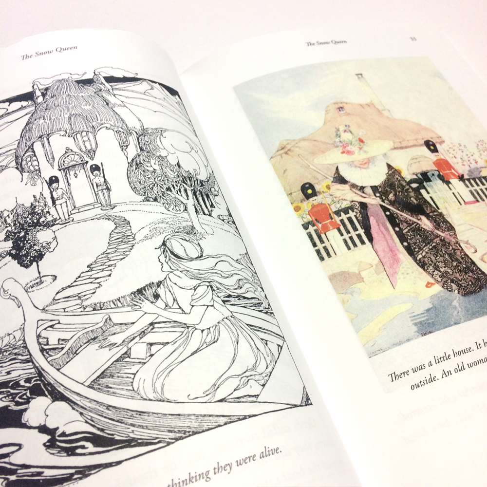 Illustrations by Anne Anderson and Maxwell Armfield from The Snow Queen