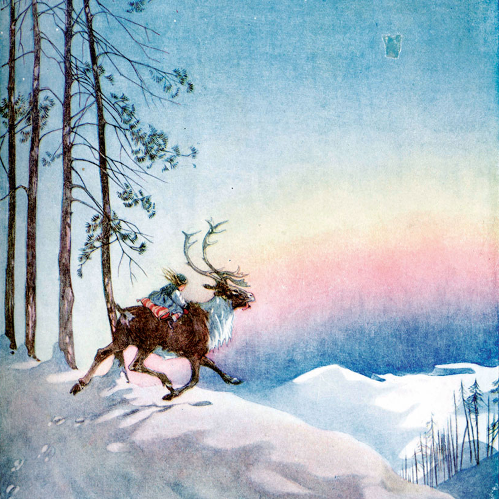 Honor C. Appleton illustration from The Snow Queen