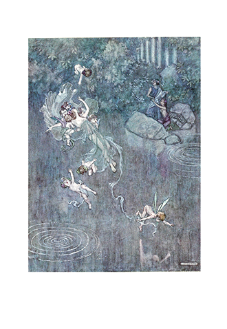 Shakespeare Comedy Midsummer-Nights Dream - Illustrated by W. Heath Robinson