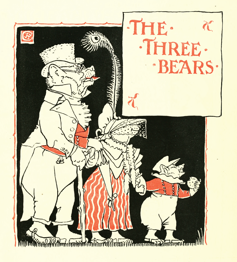 Mother Hubbard, Three Bears, Walter Crane