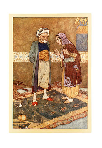 Stories from the Arabian Nights - Illustrated by Edmund Dulac