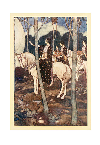 Stories from the Arabian Nights - Illustrated by Edmund Dulac