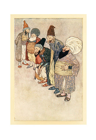 Stories from the Arabian Nights - Illustrated by Edmund Dulac