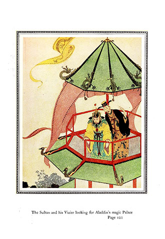 Sinbad the Sailor and Other Stories from the Arabian Nights - Illustrated by Edmund Dulac