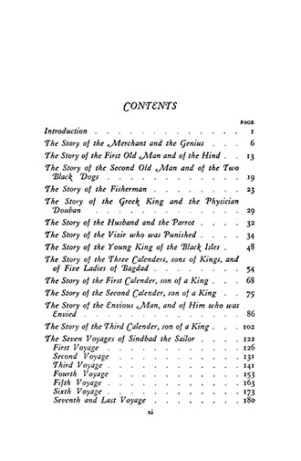 Andrew Lang's Arabian Nights Entertainments - Illustrated by H. J. Ford