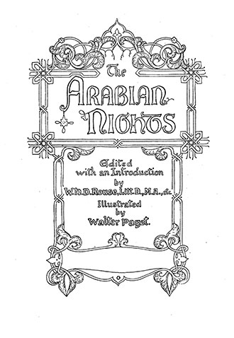 The Arabian Nights - Illustrated by Walter Paget