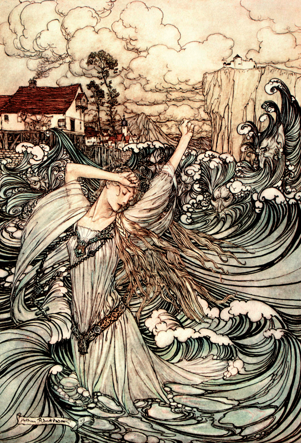 Undine by Arthur Rackham