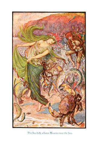 The Lilac Fairy Book by Andrew Lang illustrated by H. J. Ford