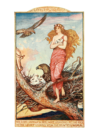 The Crimson Fairy Book Andrew Lang with illustrations by H. J. Ford