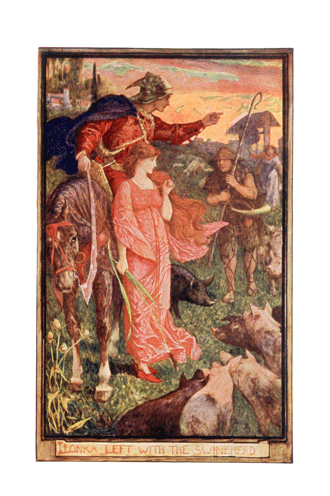 The Crimson Fairy Book Andrew Lang with illustrations by H. J. Ford