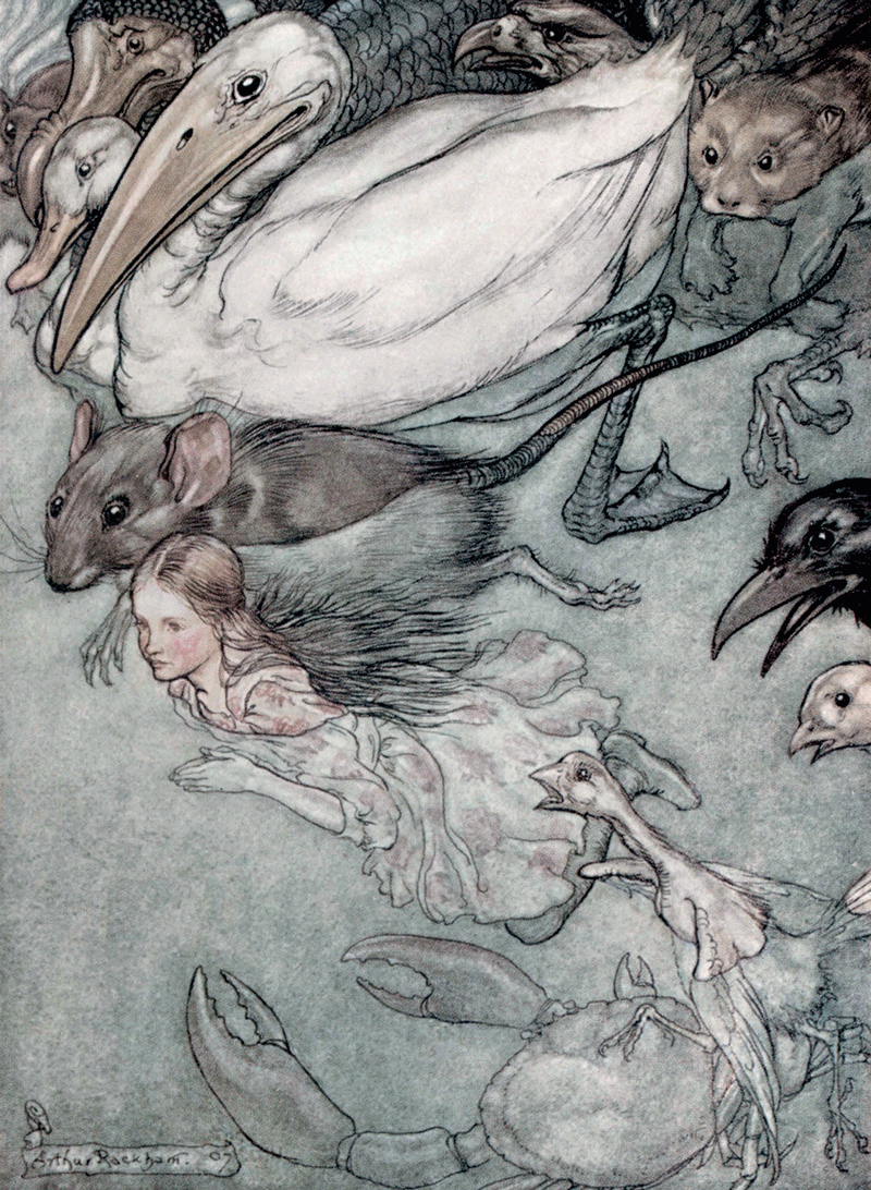 Alice's Adventures in Wonderland by Arthur Rackham