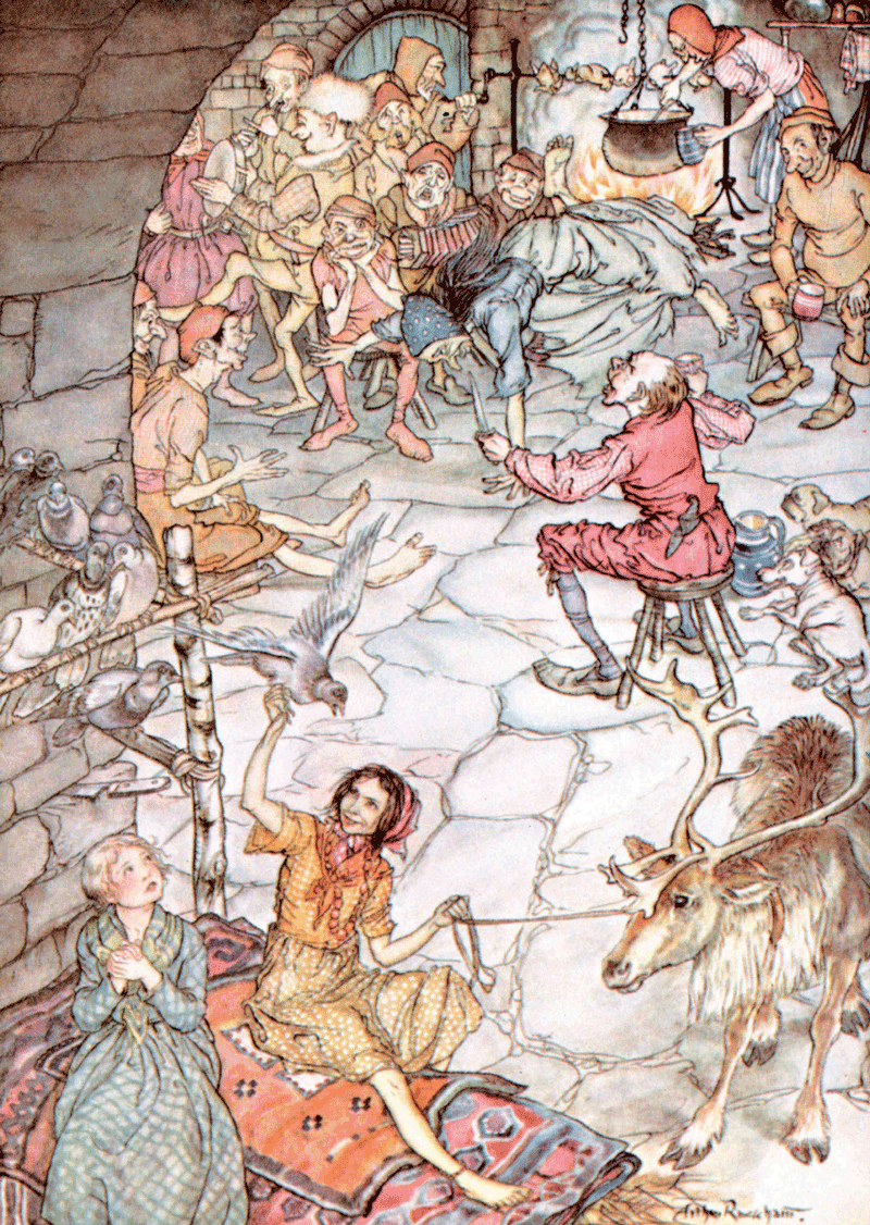 The Snow Queen by Arthur Rackham