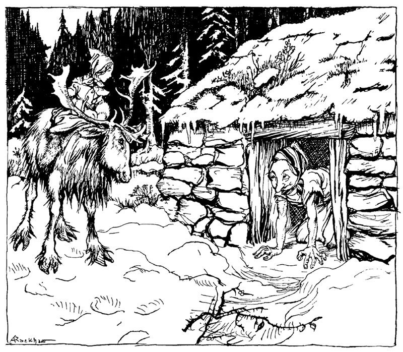 The Snow Queen by Arthur Rackham