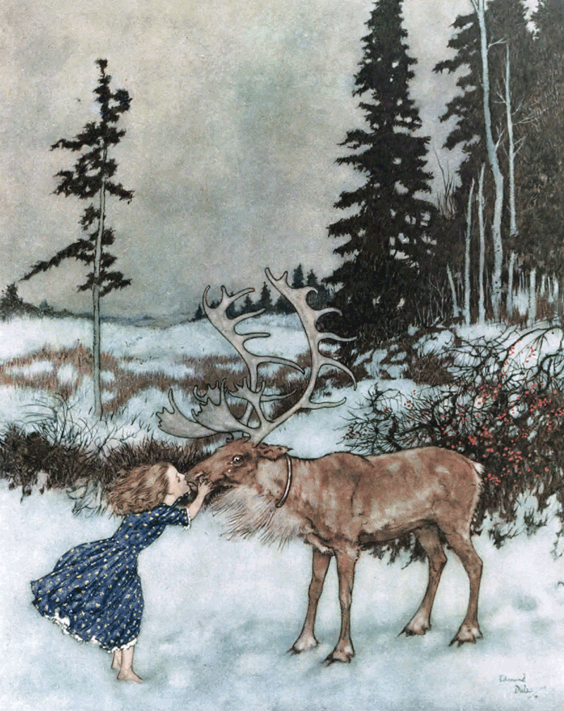 The Snow Queen by Edmund Dulac