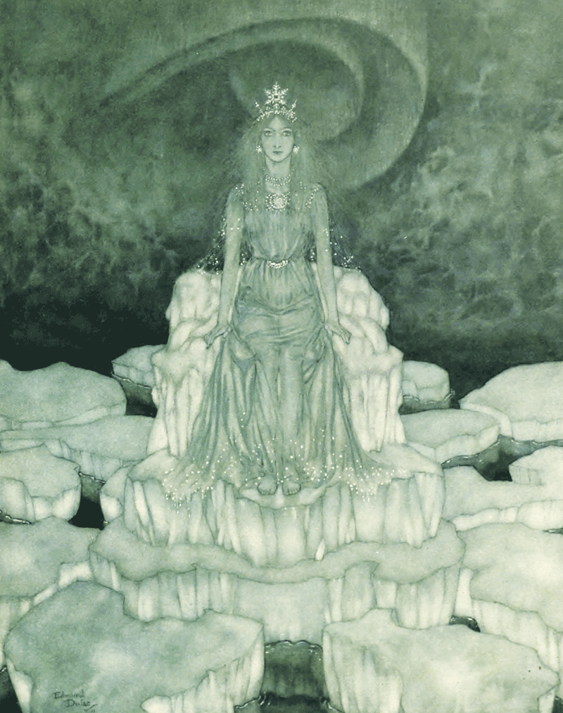 The Snow Queen by Edmund Dulac