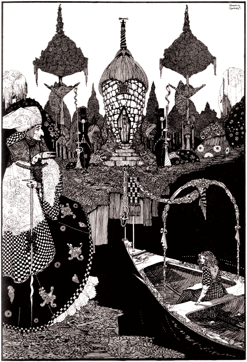 The Snow Queen by harry Clarke