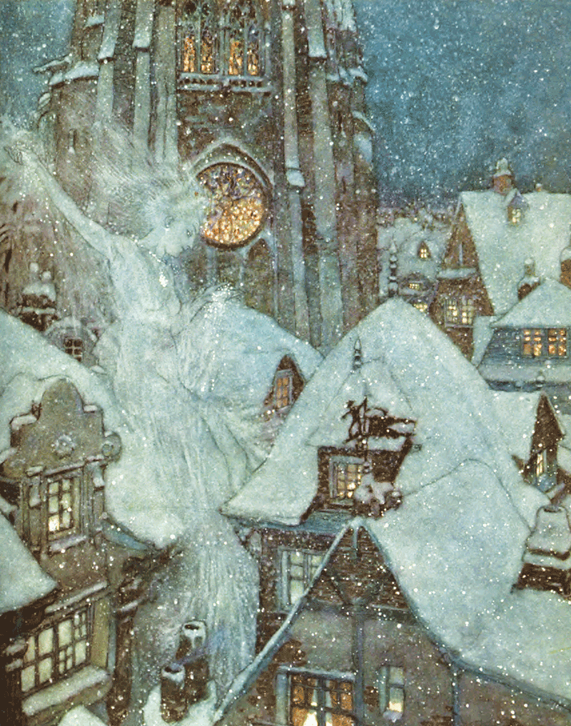 The Snow Queen by Arthur Rackham
