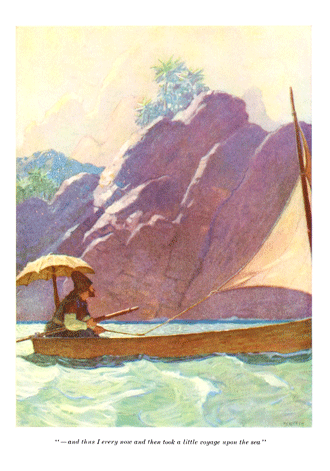 Robinson Crusoe by Daniel Defoe illustrated by N. C. Wyeth