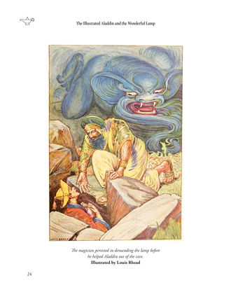 The Illustrated Aladdin and the Wonderful Lamp