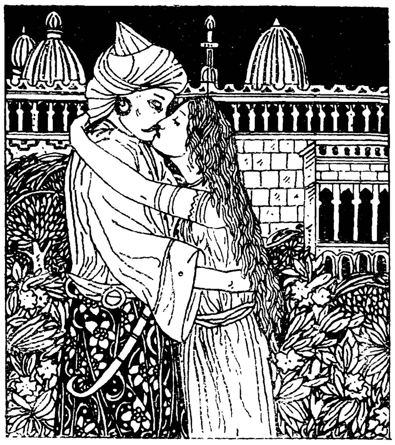  Aladdin and the Wonderful Lamp, illustrated by Sidney H. Heath.