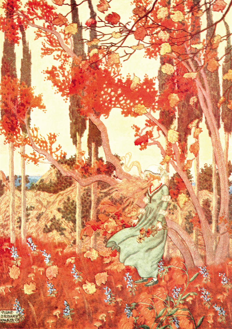 The Wind's Tale - Illustration by Dugald Stewart Walker