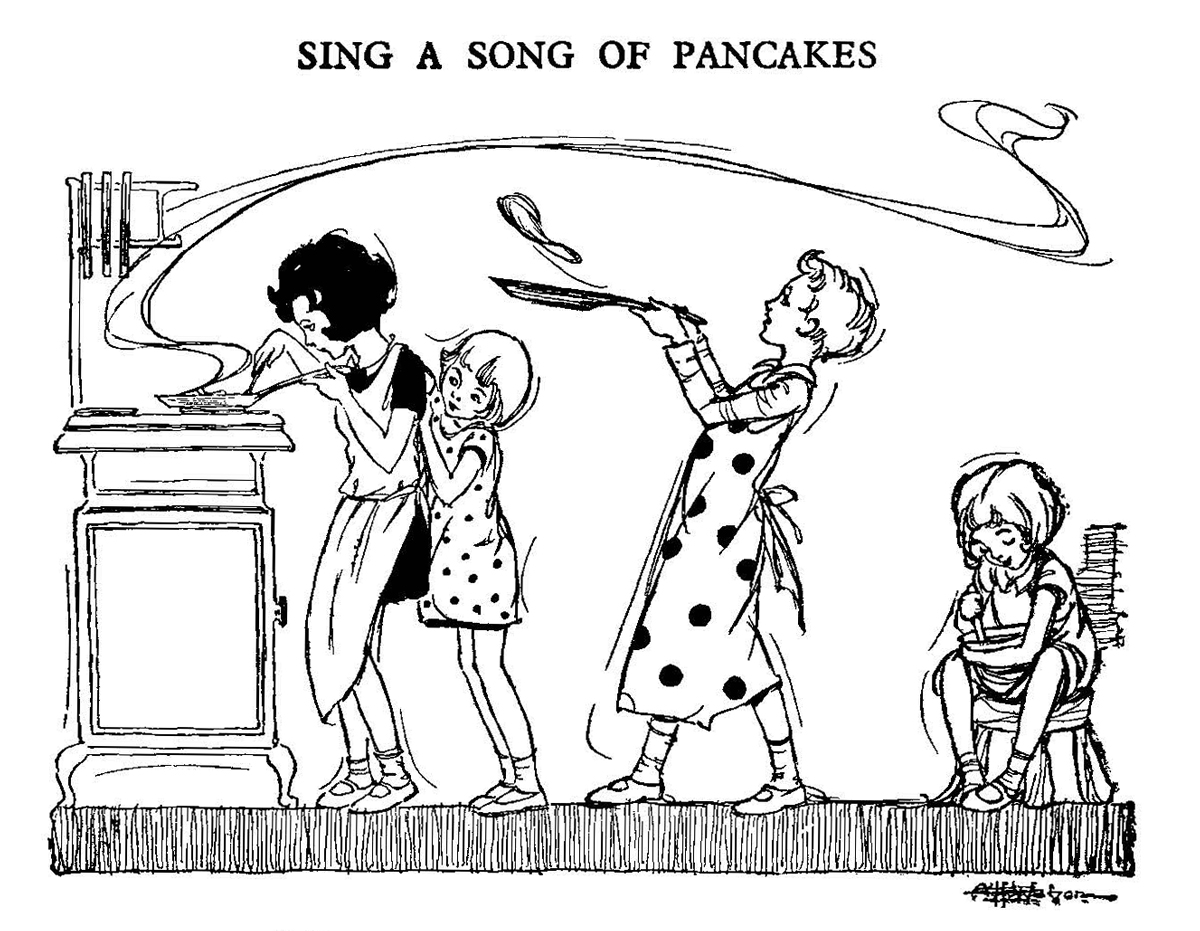 Sing a Song of Pancakes – A Poem for Pancake Day