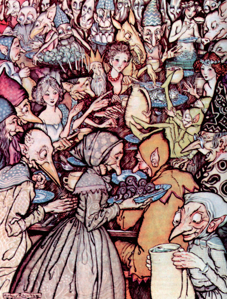 Fairy Tales of Hans Christian Andersen - Illustrated by Arthur Rackham