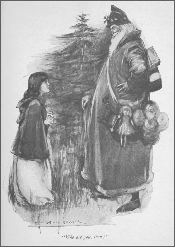 The Gamekeeper's Daughter - Illustration by Lewis Baumer